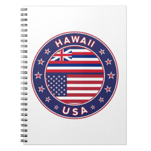Caderno Espiral Hawaii sticker, Hawaii, EUA