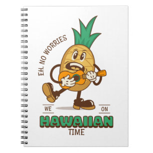 Caderno Espiral Hawaiian Time Chill