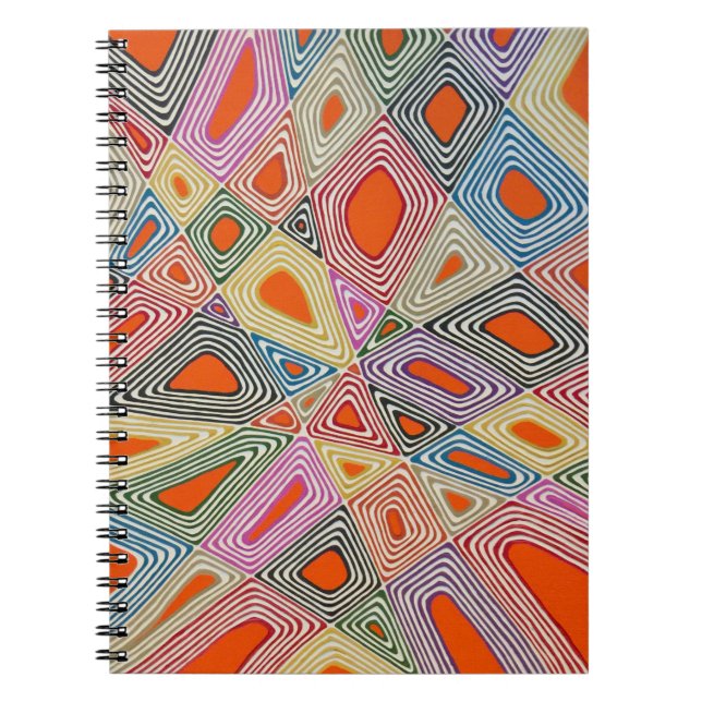 Caderno Espiral Haywire no notebook Orange (Frente)