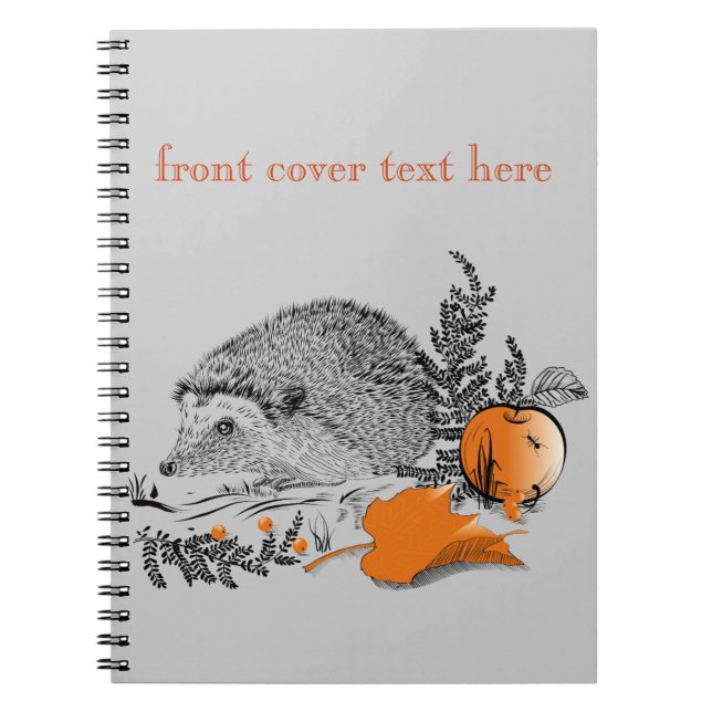 Caderno Espiral Hedgehog (Frente)