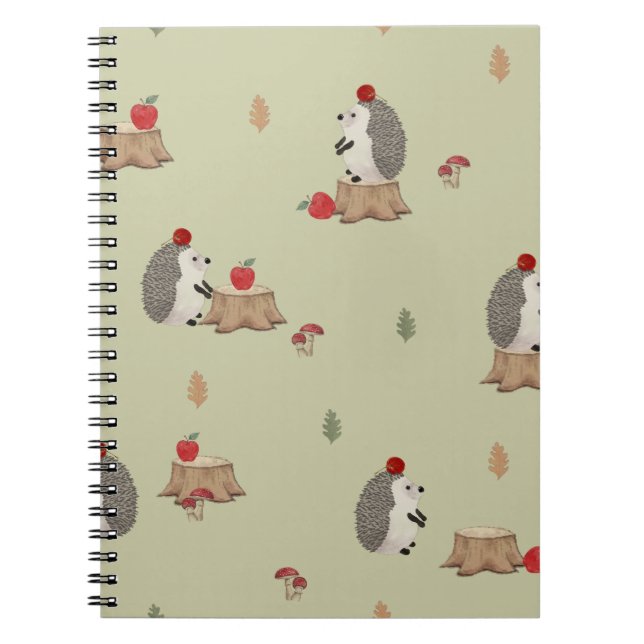 Caderno Espiral Hedgehog (Frente)
