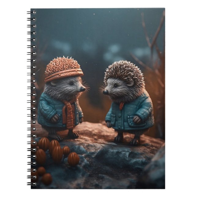 Caderno Espiral Hedgehogs (Frente)