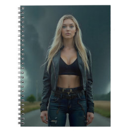 Caderno Espiral Helena Chevalier: Calma e Caos