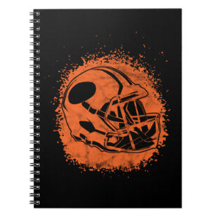 Caderno Espiral Helmet De Futebol Americano