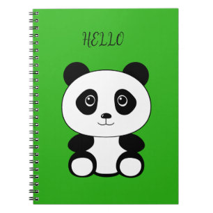 Caderno Espiral Helo Panda