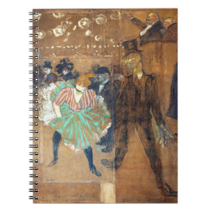 Caderno Espiral Henri de Toulouse-Lautrec - Dança no Rouge