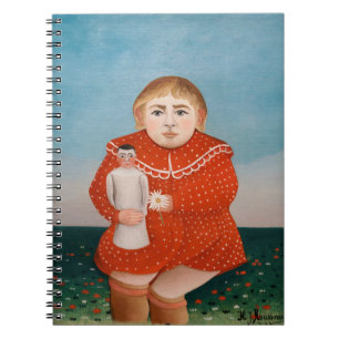 Caderno Espiral Henri Rousseau - Criança com uma Doll