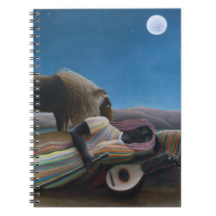 Caderno Espiral Henri Rousseau - O Cigano Que Dorme