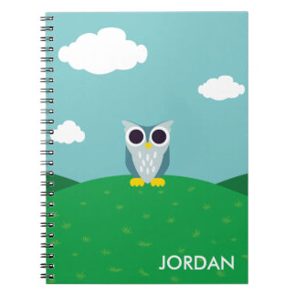 Caderno Espiral Henry a coruja
