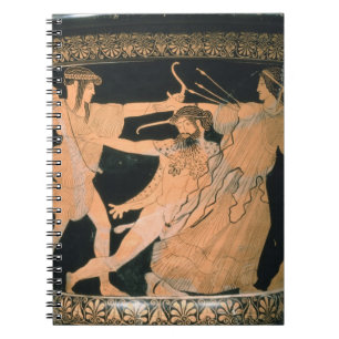 Caderno Espiral Herakles que esforça-se, detalhe de um sótão