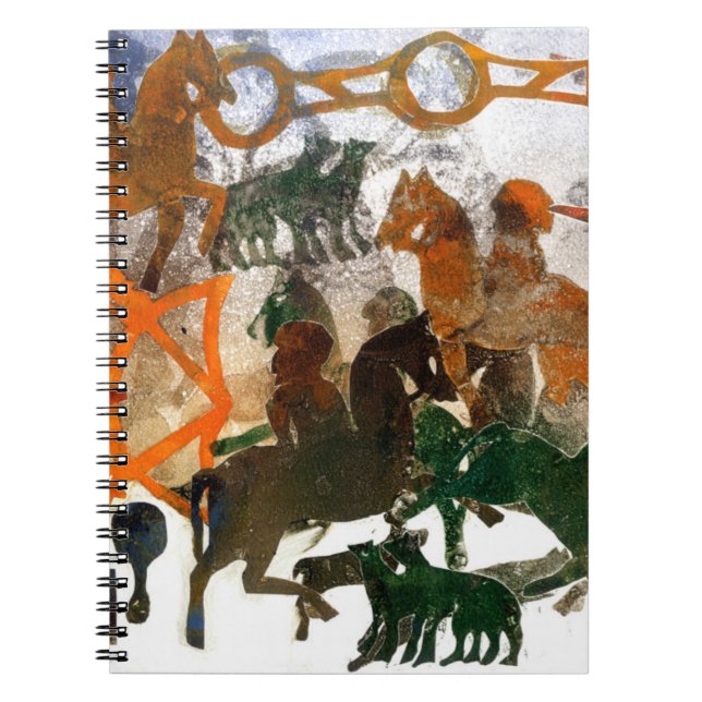 Caderno Espiral Herança Pictish (Frente)