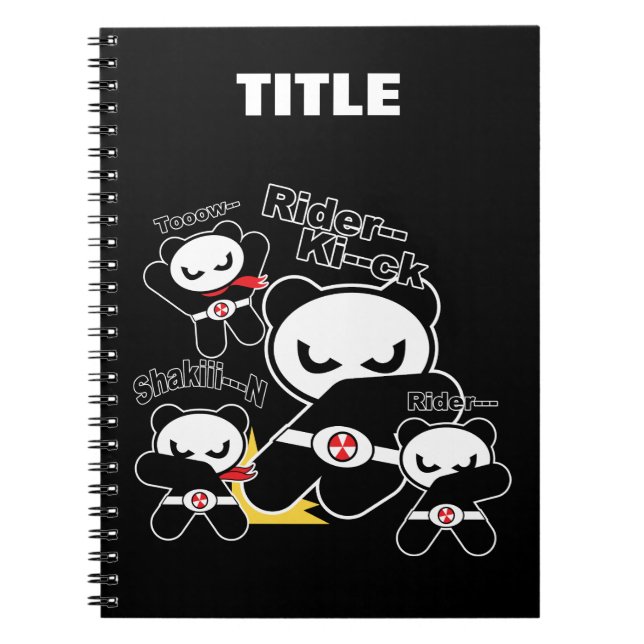 Caderno Espiral heropandurso (Frente)