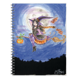 Caderno Espiral Hester e os bastões
