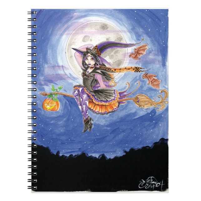 Caderno Espiral Hester e os bastões (Frente)