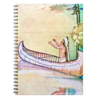 Caderno Espiral Hiawatha Magic Canoé