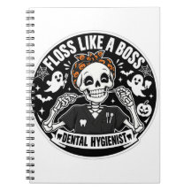 Higienista Dental Esqueleto de Halloween