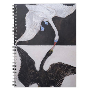 Caderno Espiral Hilma af Klint Group IX SUW O Cisne