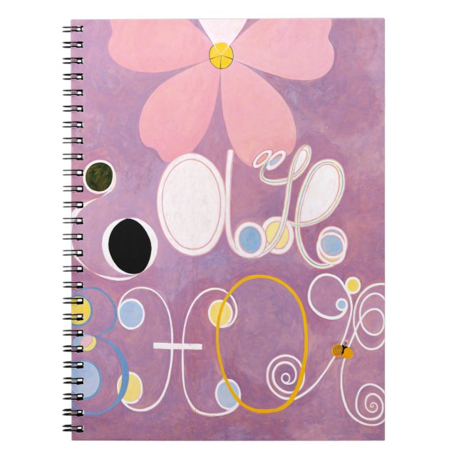 Caderno Espiral Hilma af Klint - O Dez Maior Nº 5 (Frente)