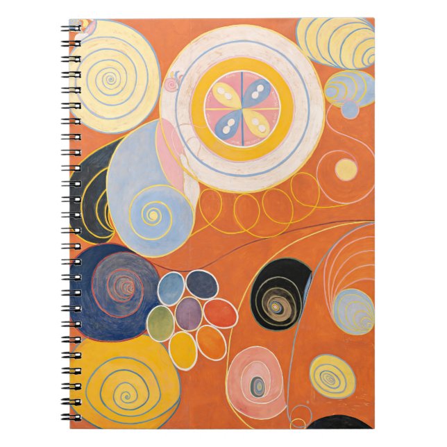 Caderno Espiral Hilma af Klint O Dez Maior No._3 (Frente)