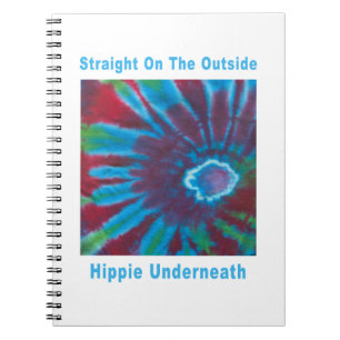 Caderno Espiral Hippie Tie Dye