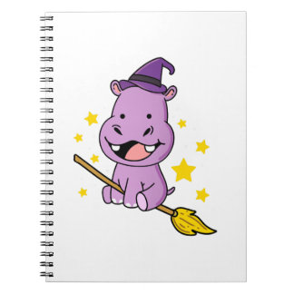 Caderno Espiral Hippo Halloween Witch For Halloween