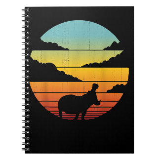 Caderno Espiral Hippopotamus 60s 70s Hippo | Hippo Lover