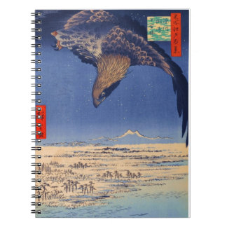 Caderno Espiral Hiroshige Fukagawa
