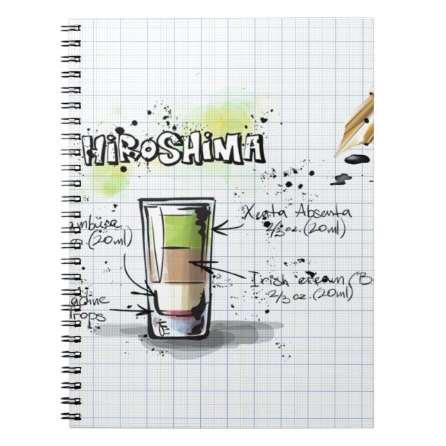 Caderno Espiral Hiroshima (Frente)