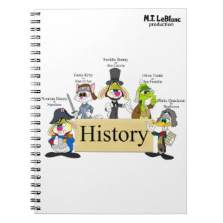 Caderno Espiral História do Freddie