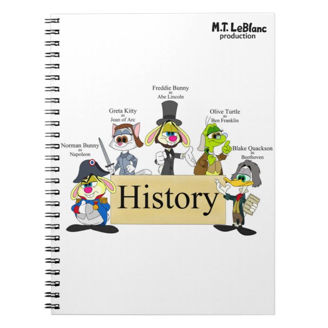Caderno Espiral História do Freddie  (Frente)