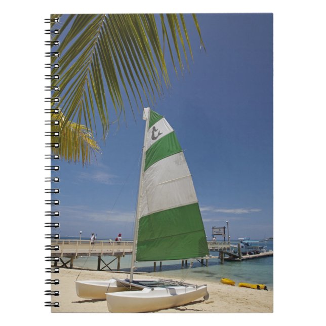 Caderno Espiral Hobie Cat, Plantation Island Resort (Frente)