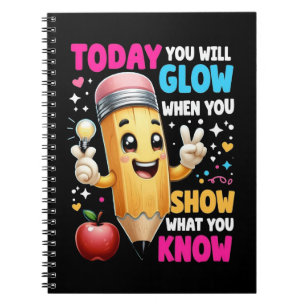 Caderno Espiral Hoje Você Vai Brilhar Quando Mostrar O Que Você Sa