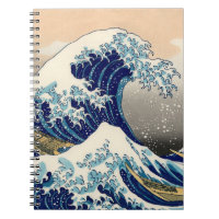 Hokusai "caderno da grande onda"