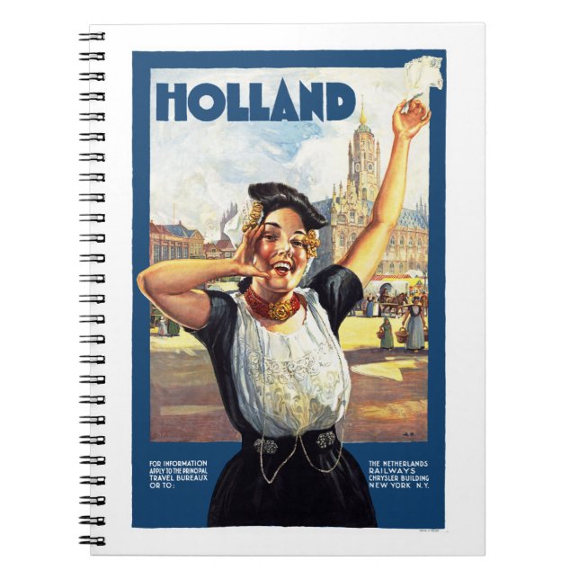 Caderno Espiral Holanda (Frente)