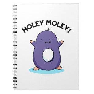 Caderno Espiral Holey Moley Brincadeira de Toupeira Divertida