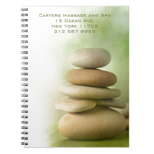 Caderno espiral holístico dos termas