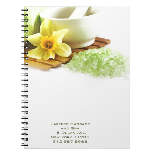 Caderno espiral holístico dos termas (Frente)