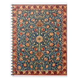 Caderno Espiral Holland Park Carpet por William Morris