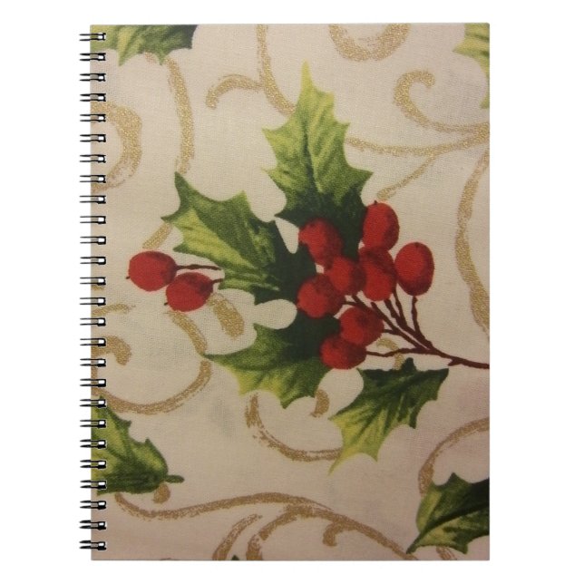Caderno Espiral Holly Berries (Frente)
