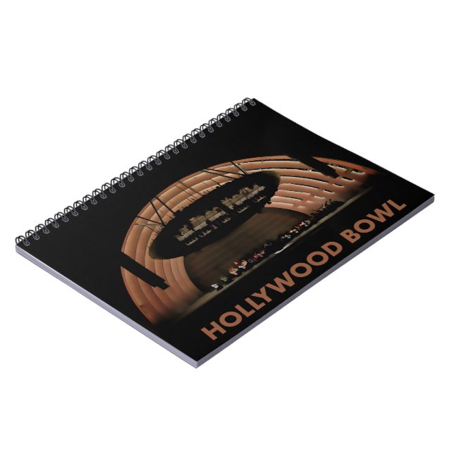 Caderno Espiral Hollywood Bowl (Left Side)