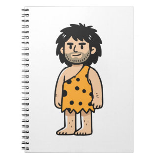 Caderno Espiral homem da caverna Throk