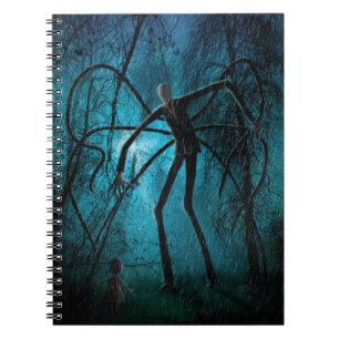 Caderno Espiral Homem delgado e a alma perdida
