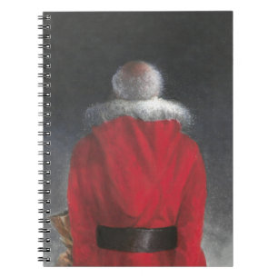 Caderno Espiral Homem no casaco vermelho