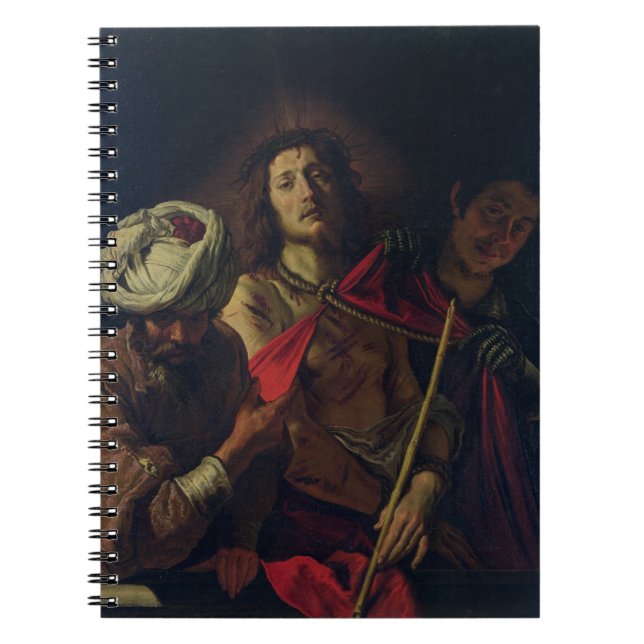 Caderno Espiral Homo de Ecce (óleo em canvas) (Frente)