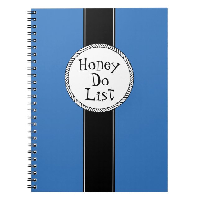 Caderno Espiral Honey Do List Modern Handyman (Frente)