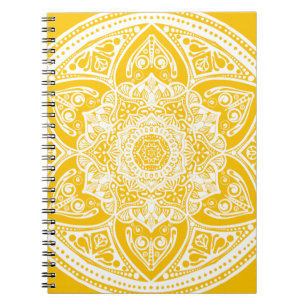 Caderno Espiral Honey Mandala