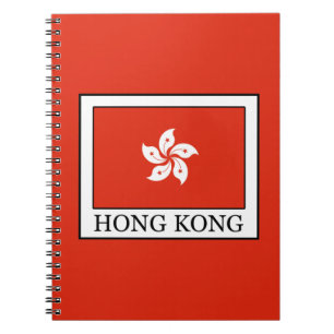 Caderno Espiral Hong Kong
