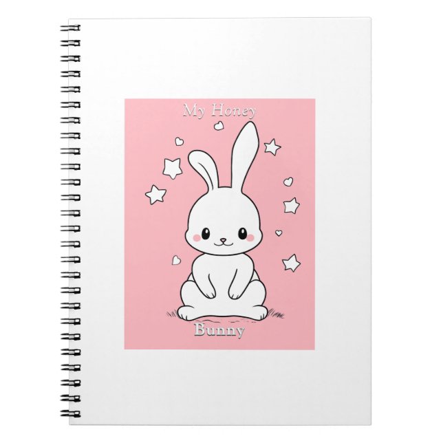 Caderno Espiral Honney Bunny (Frente)