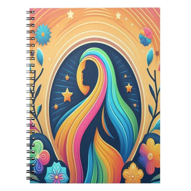 Caderno Espiral Honrar Sua Foto Legada (Frente)