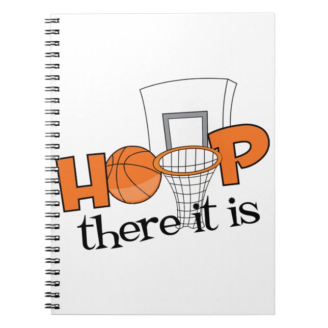 Caderno Espiral Hoop Ali Está (Frente)